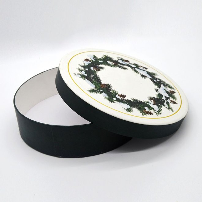 Round Gift Box For Flower Sweet Jewelry Cake