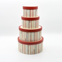 Round Gift Box For Flower Sweet Jewelry Cake