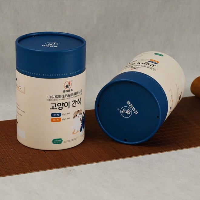 Custom Design Paper Tube for Tea Coffee Bean