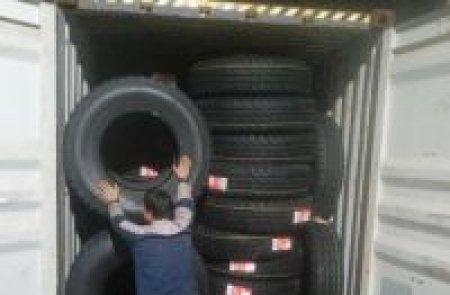 Busy in Loading Tyres before New Year 2024
