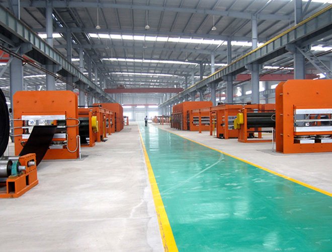 1800X12600-8000 fabric core conveyor belt vulcanizing machine