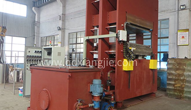 Troubleshooting method for general faults of plate vulcanizer