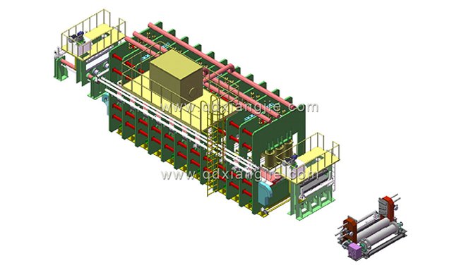Qingdao Xiangjie's recent part of the vulcanizer project