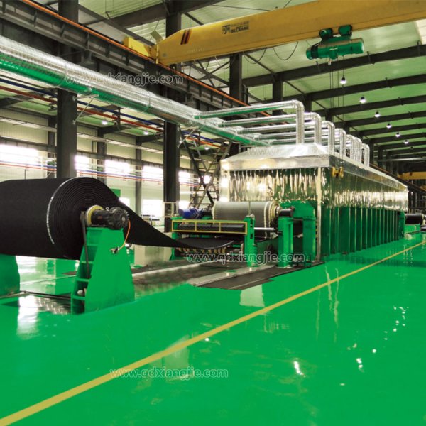 Conveyor belt production line