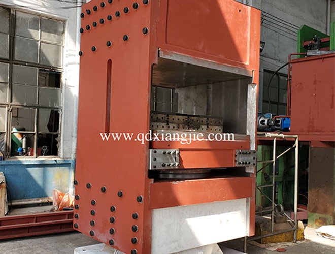 Exported to United States 1400T vulcanizing press
