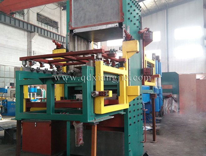 Exported Czech Republic 1200x1200mm side plate vulcanizer