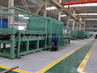 Frame type plate vulcanizer