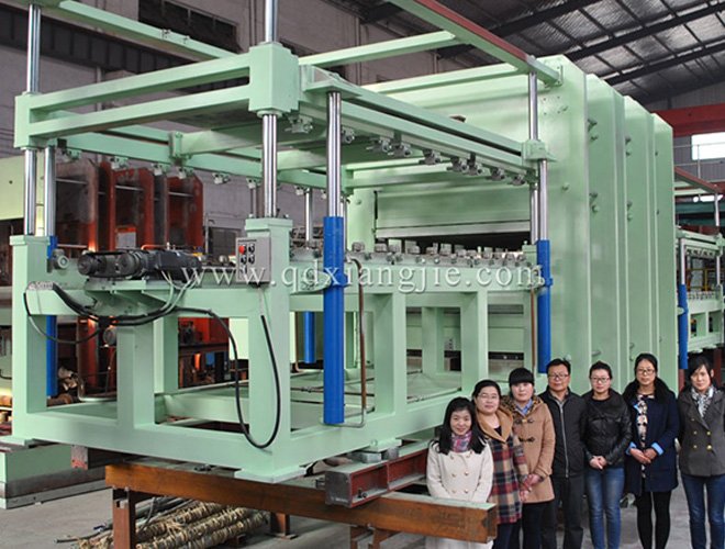 Heat exchanger seal ring vulcanizer