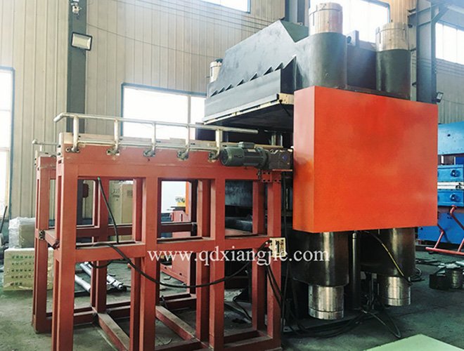 Spain ordered column type solid tire vulcanizer