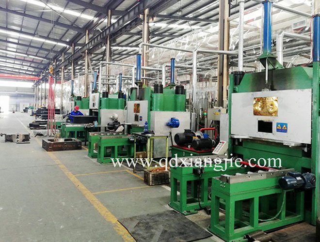 Vulcanizer for bridge bearings