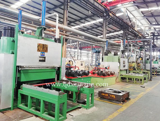 Special vulcanizer for bridge bearing seismic isolation equipment