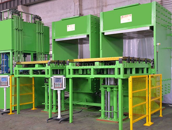 2000*2000/1400T solid tire vulcanizing machine