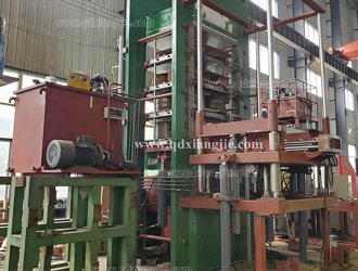 1400*1400 Automatic solid tire vulcanizing machine exported to Turkey