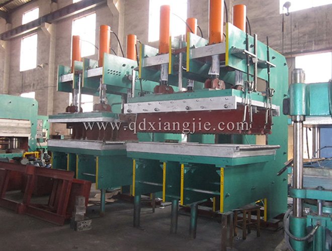 Jaw plate vulcanizer