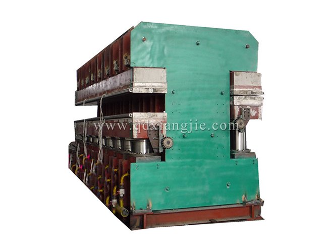 Jaw plate vulcanizer