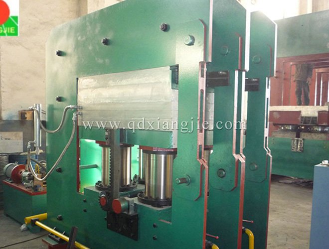 Jaw plate vulcanizer