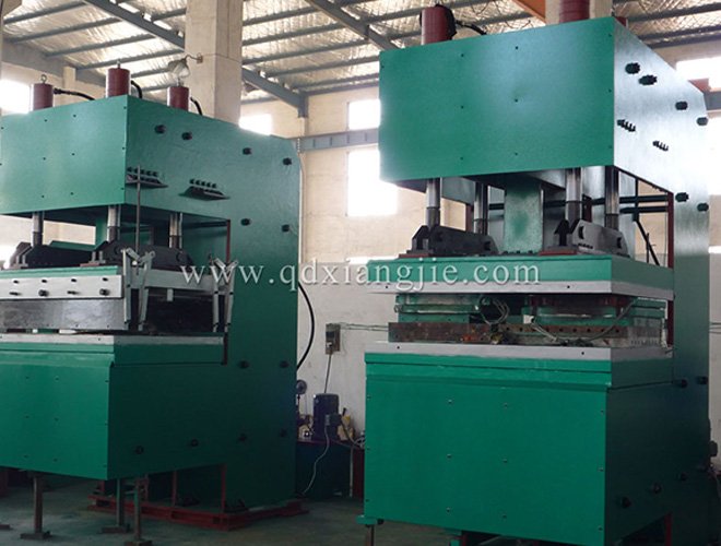 Jaw plate vulcanizer