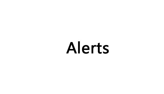 Alerts