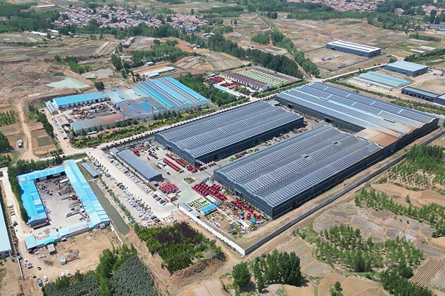 Vista de la fábrica