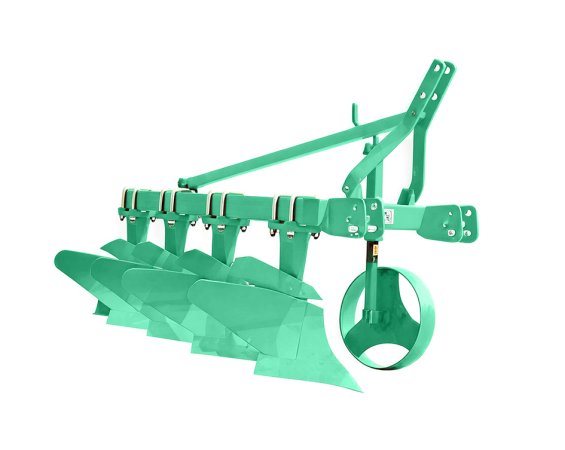 Arado de vertedero Serie 1L; Arado de vertedero acoplado a tractor; Implemento de labranza agrícola; Arado de vertedero con suspensión total