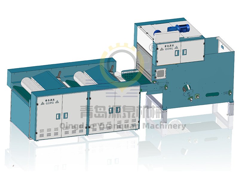 Máquina recuperadora de excrementos de dos grupos