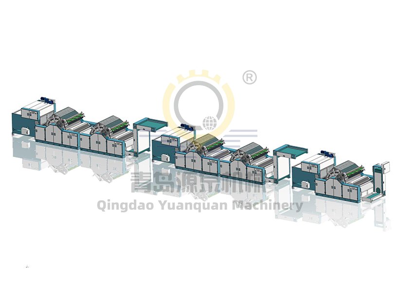 Línea de producción de cardado combinado intelectualizado