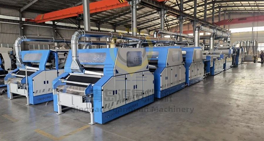 ¡La línea de cardado de cachemira se enviará pronto!