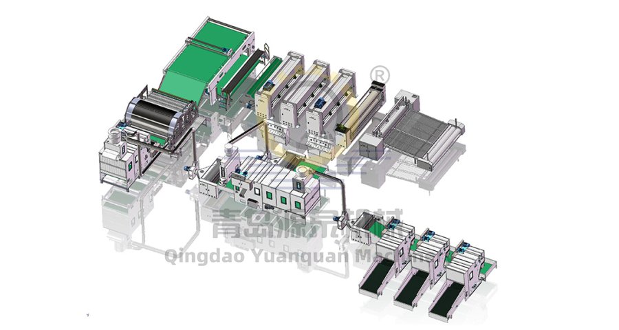Enclavamiento mecánico: Análisis técnico de la máquina de fieltro con aguja en líneas integradas
