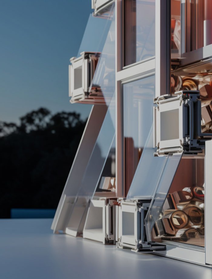 Aluminium alloy door and window