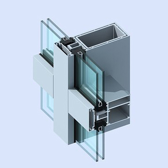 Building curtain wall