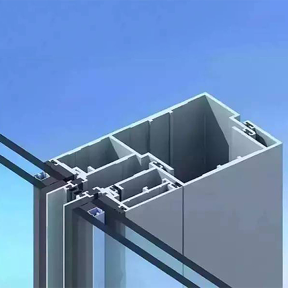 Building curtain wall