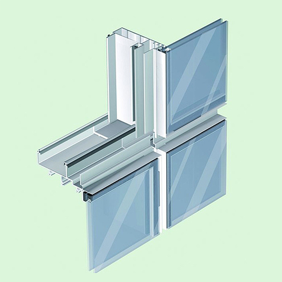 Building curtain wall