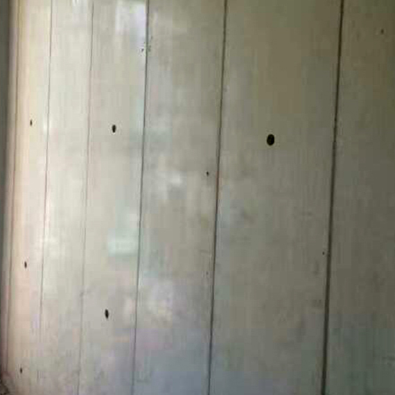 Construction effect of aluminum formwork