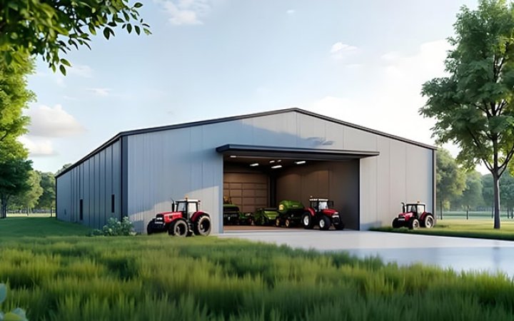 Steel Farm Storage Buildings