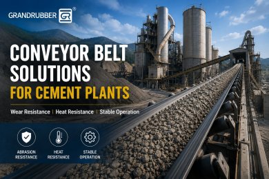Conveyor Belt Solutions for Wear and Heat Challenges in Cement Plants
