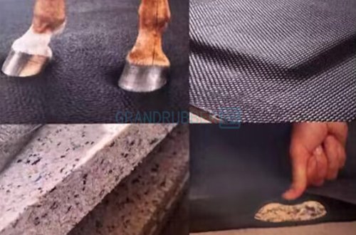 Composite Rubber Foam Cow Mattress