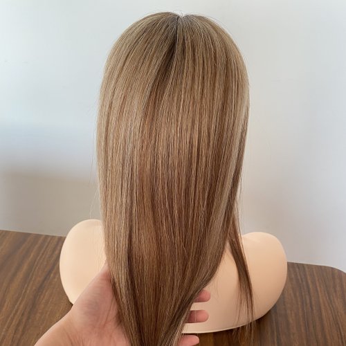 BLT-FS220 6 x6.5 inches Silk Top Lace Front Topper