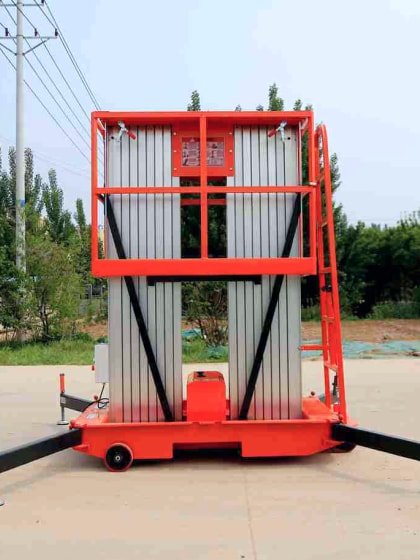 Mast Aluminum Lift Platform