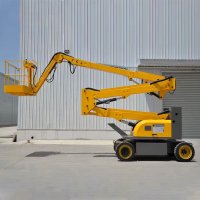 16m aerial work electric articulating boom lift