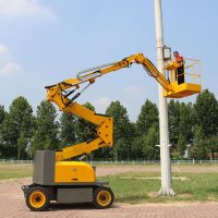 14m self-propelled electric articulating aerial lift