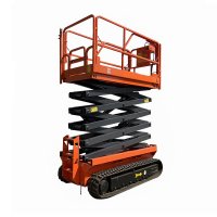 8m battery tracked crawler platform basket lift