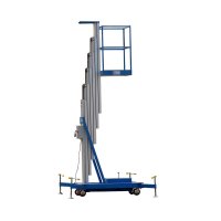 6m portable single mast single person lift platform