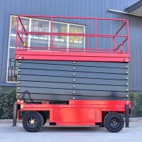 10m diesel construction towable articulated boom lift