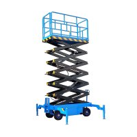 light manual mobile equipment working platform