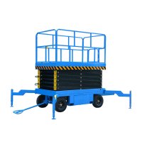 manual mobile hydraulic platform lift