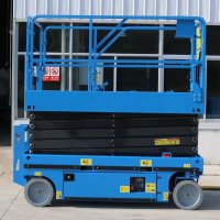 8m self-propelled electric elevating aerial platform lift 