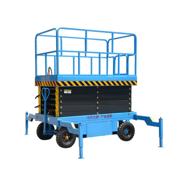 Manual Mobile Exporting Scissor Lift