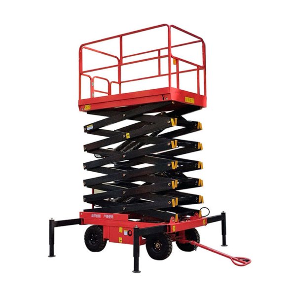 Manual Mobile Construction Man Lift