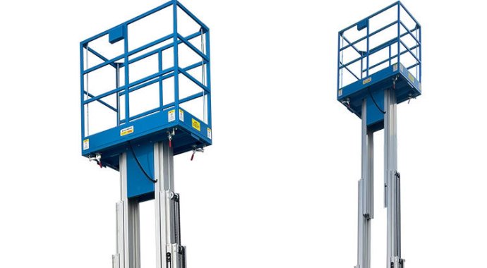 How Does Vertical Mast Lift Work?