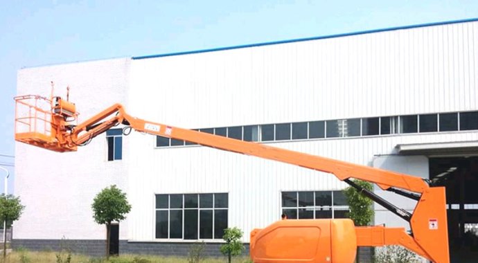 Structure of Telescopic Aerial Work Platform